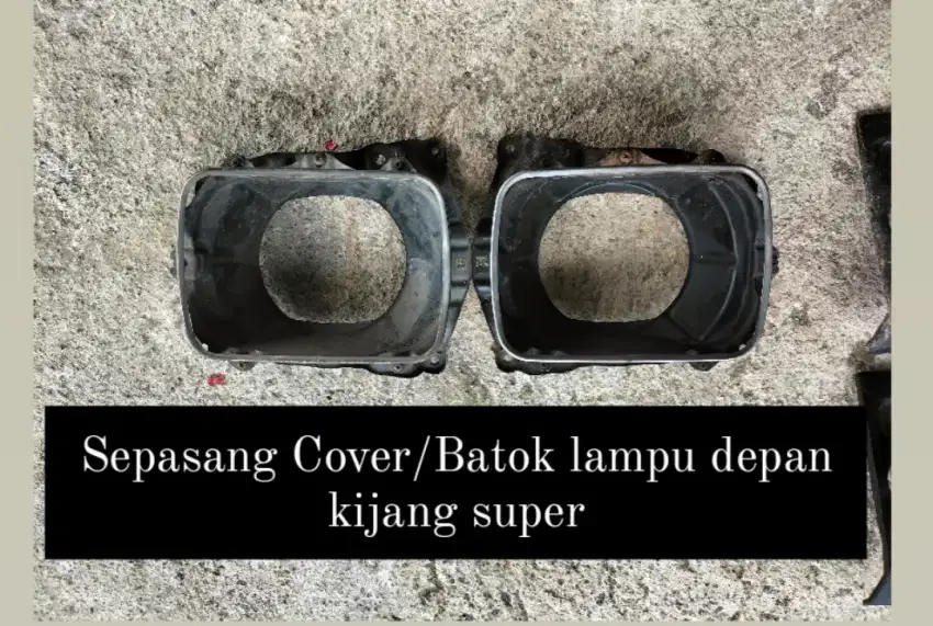 Grill dan Cover batok lampu kijang super ORI