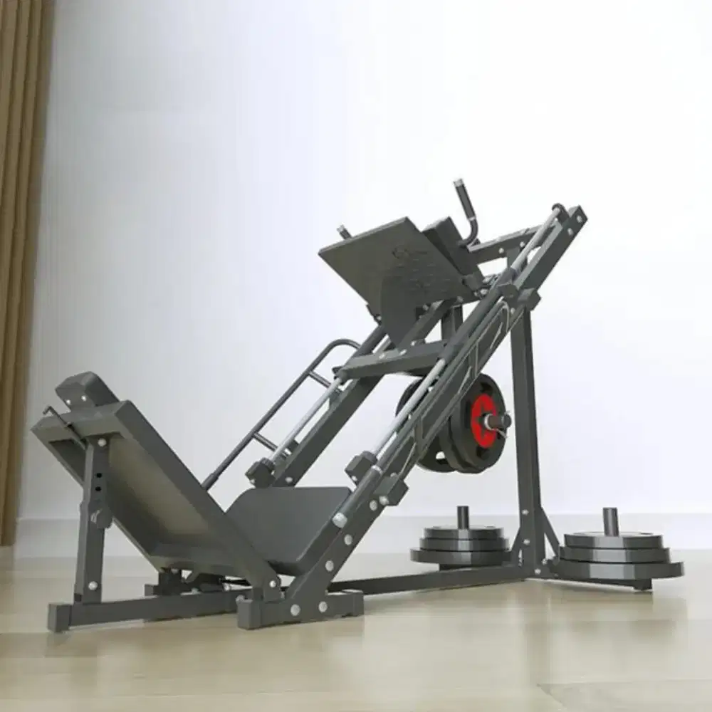 Leg press plus squat komersial fitness import