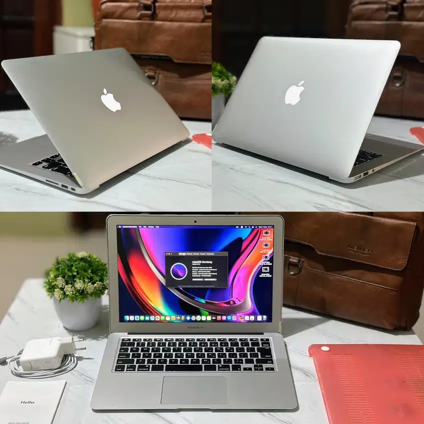 Laptop Apple Macbook Air 13-inch i5 Turbo Ram 8GB Mulus Seperti Baru