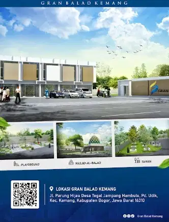 RUMAH SIAP HUNI STRATEGIS GRAND BALAD KEMANG PARUNG HIJAU BOGOR