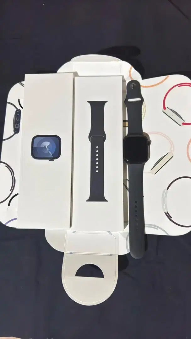 Dijual Apple Watch Series 9 45MM Fullset Original Garansi Juni 2025