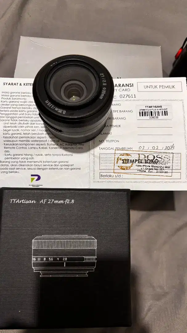 TT Artisan AF 27mm 2.8 for Fujifilm X-Mount