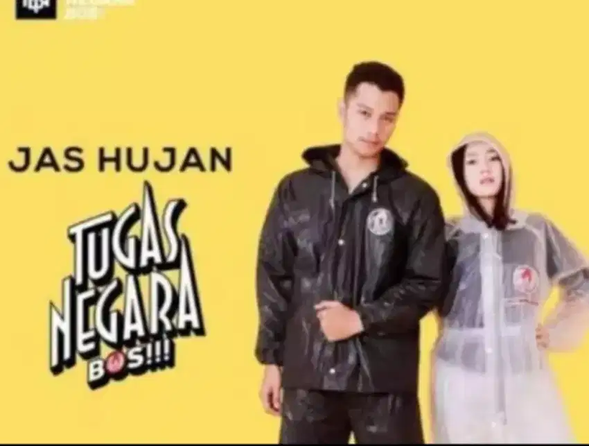 Jas Hujan Tugas Negara Boss