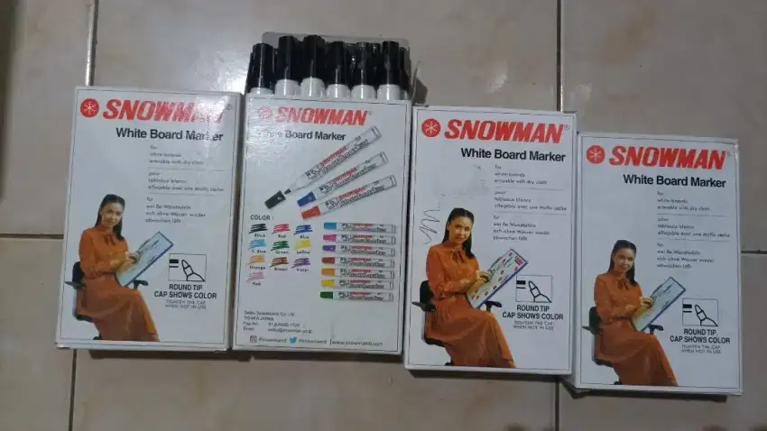 Jual Spidol snowman