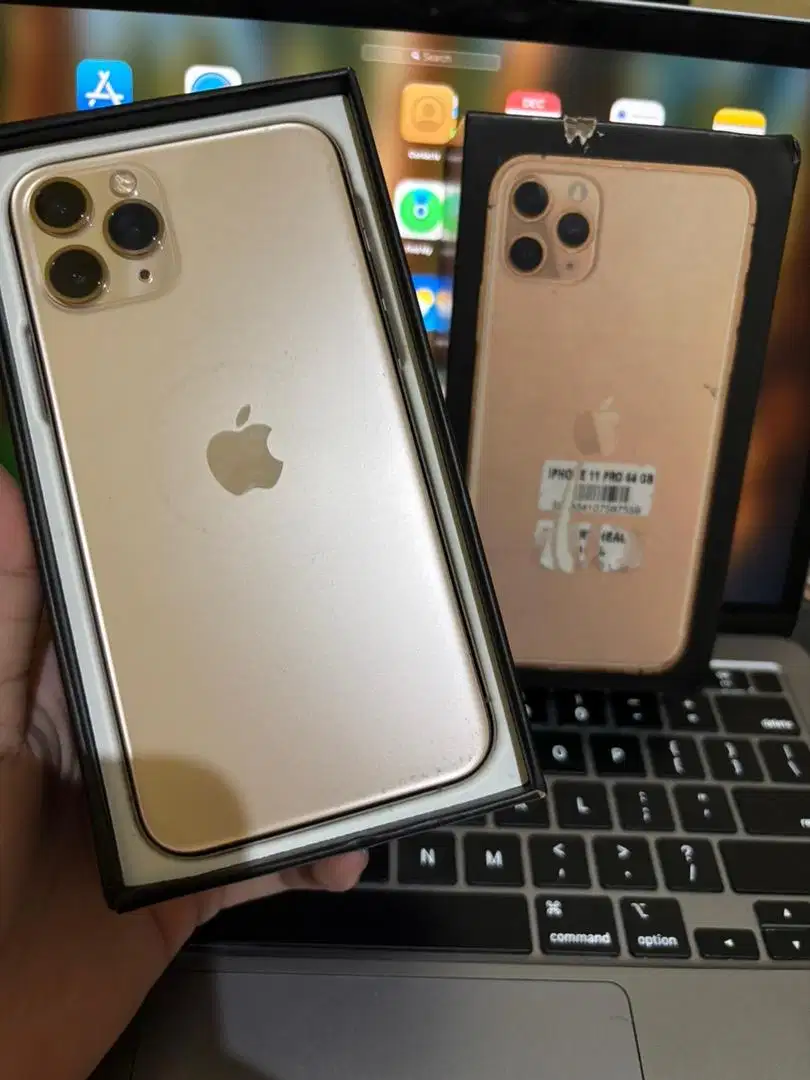 iPhone Pro 11 64GB INTER Fullset No Minus Bisa Semua Kartu