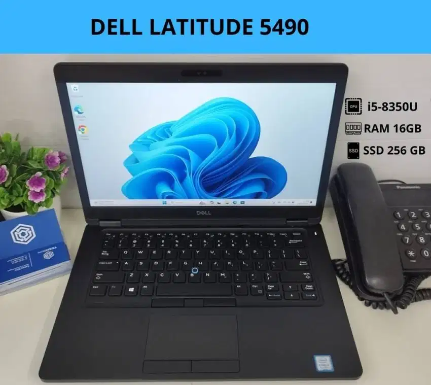 Laptop Dell Latitude 5490 Core i5 Gen 8 RAM 16/256GB M-SNT2