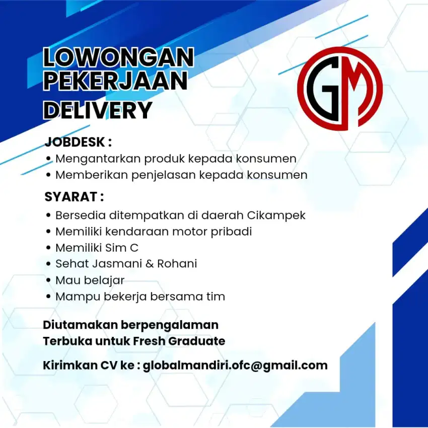 Lowongan Delivery