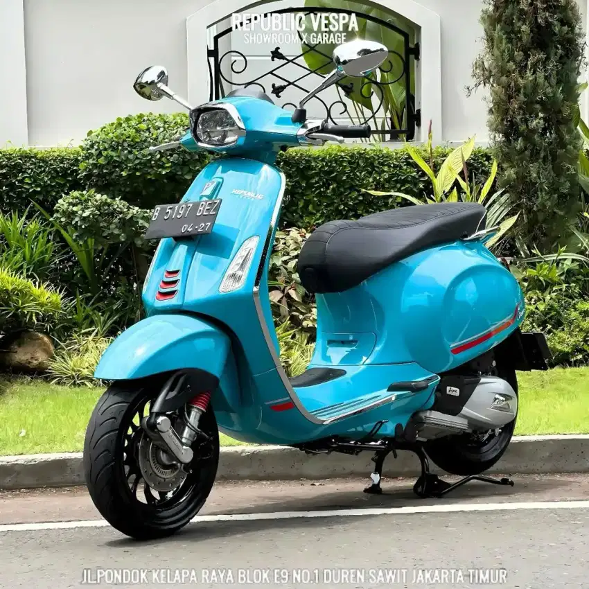 Vespa SPRINT S 150 IGET ABS LED FACELIFT TH 2022 WARNA BLUE AUDACE