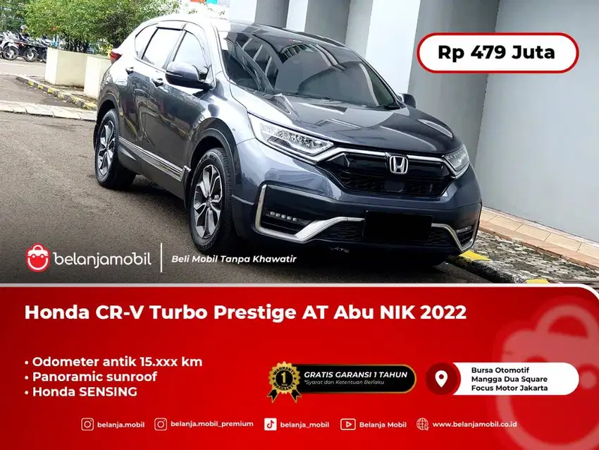 [KM ANTIK 15RB] Honda CR-V CRV CR V Turbo Prestige Sensing AT NIK 2023