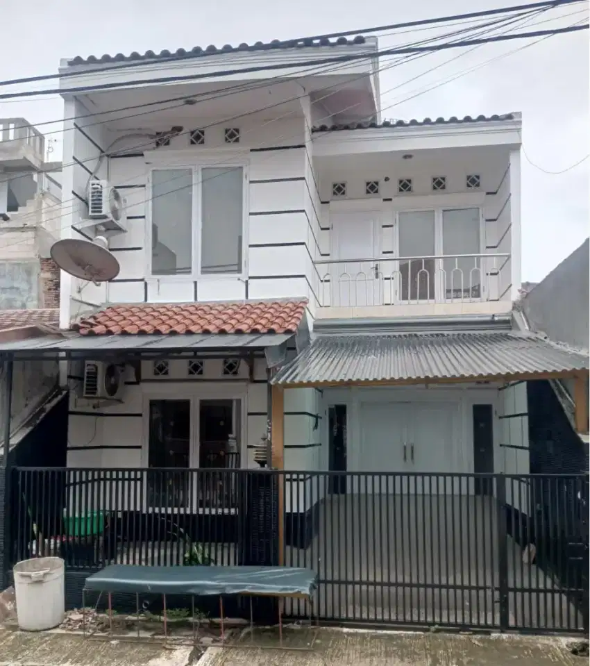 Di jual rumah modern minimalis di duta harapan