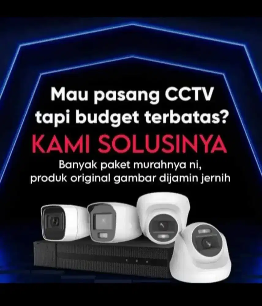 PROMO PASANG CCTV HARGA PAKET MURAH