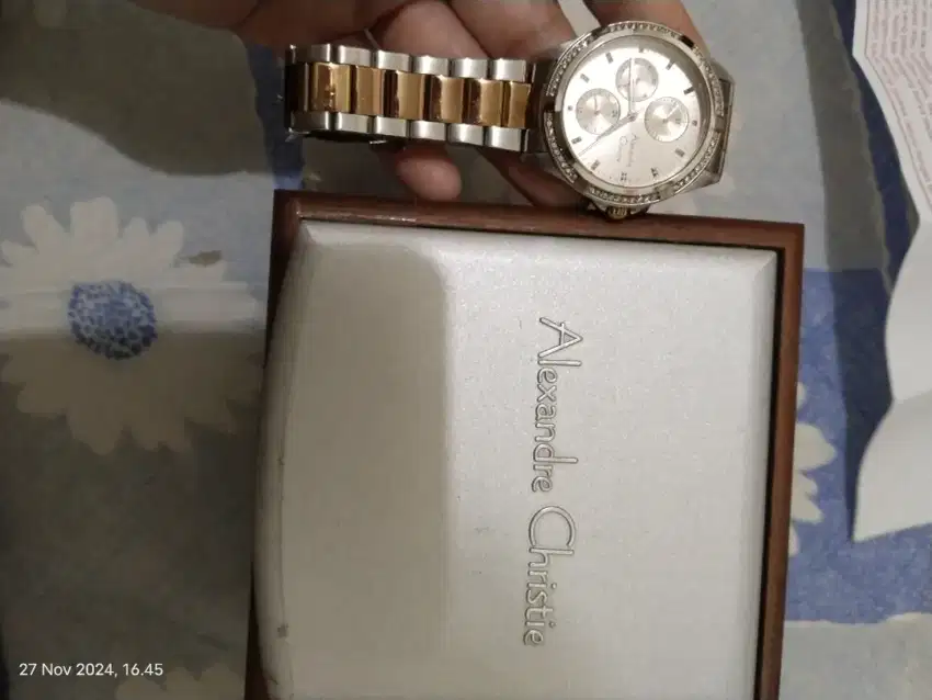 Dijual jam tangan alexandre christie second