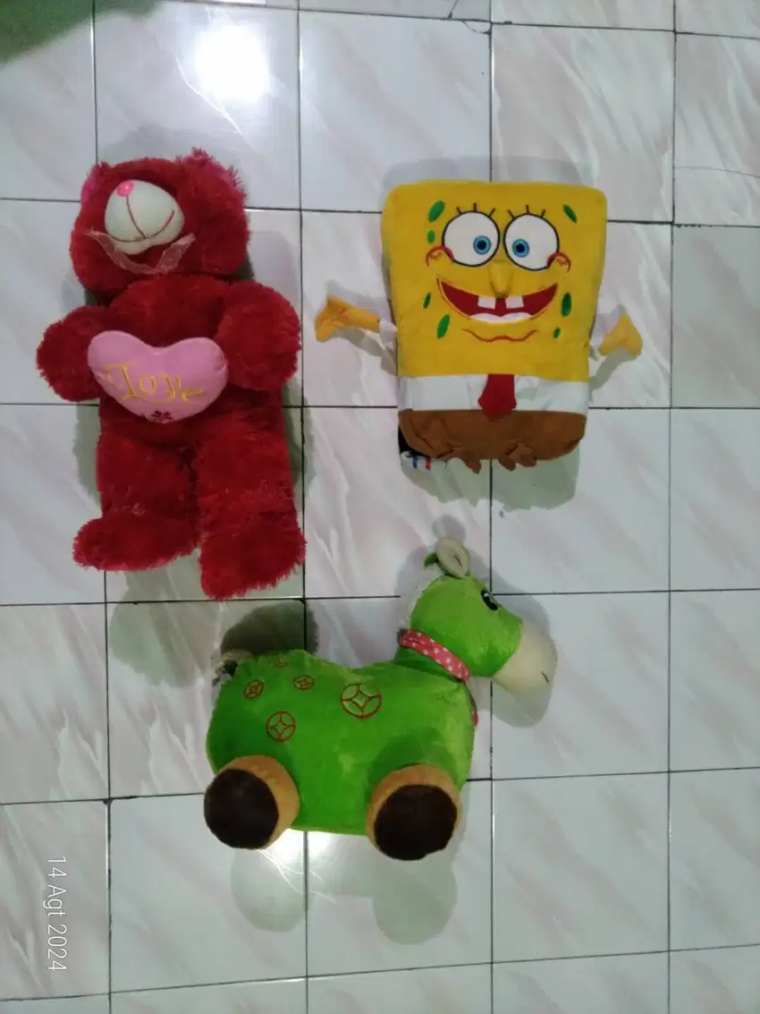 Boneka Murah : 3 Boneka Besar + 10 Boneka Kecil