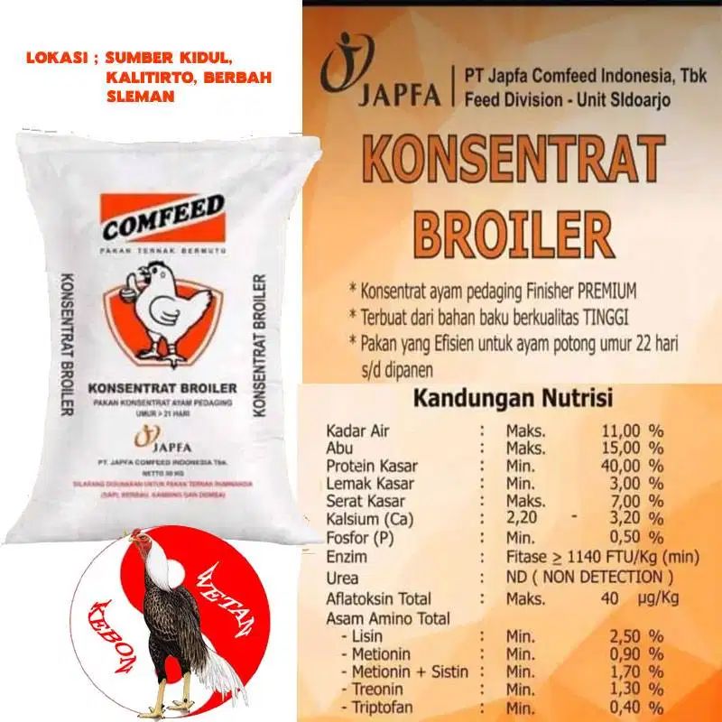 Comfeed Konsentrat Broiler