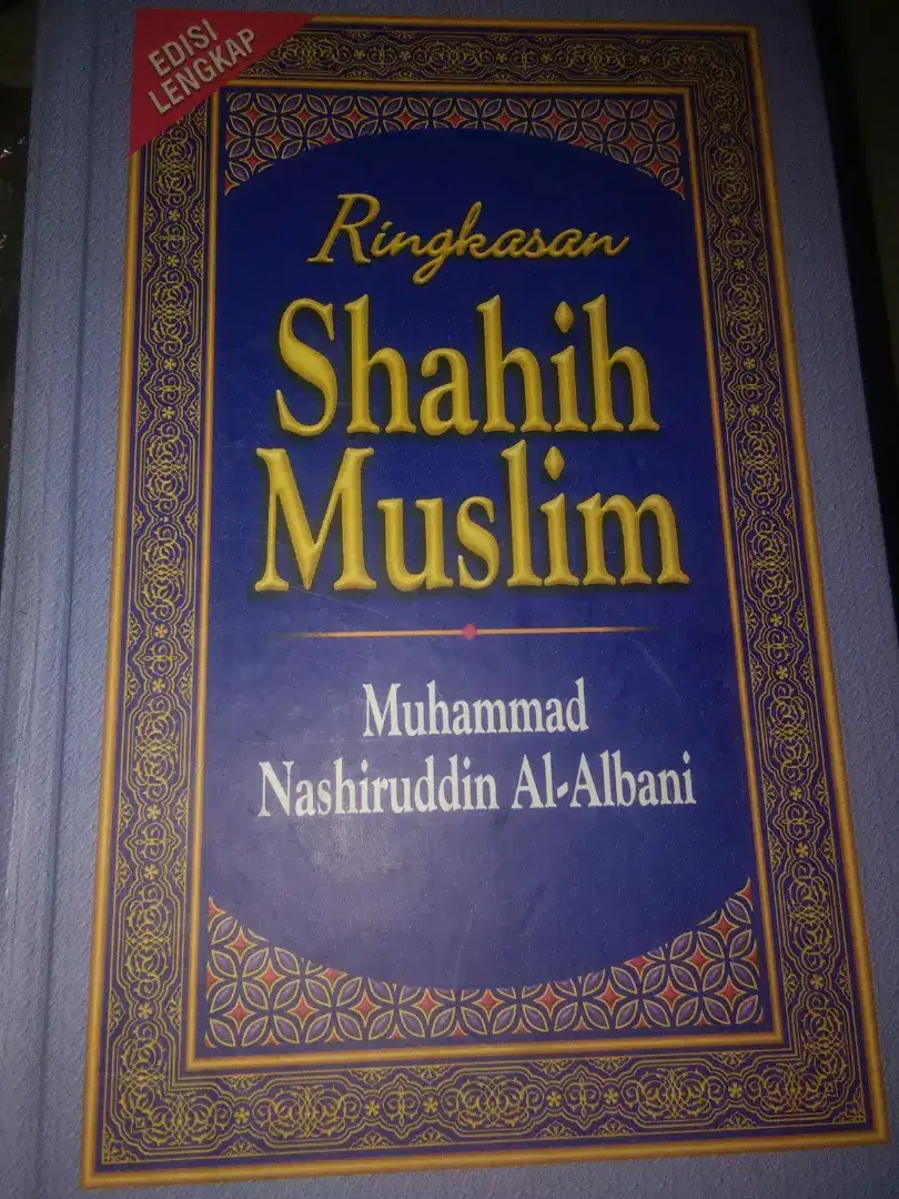 Buku Ringkasan Shahih Muslim edisi lengkap - Al Albani