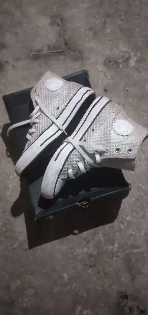 Converse CTAS HI WHITE/STEEL/BLACK size 36