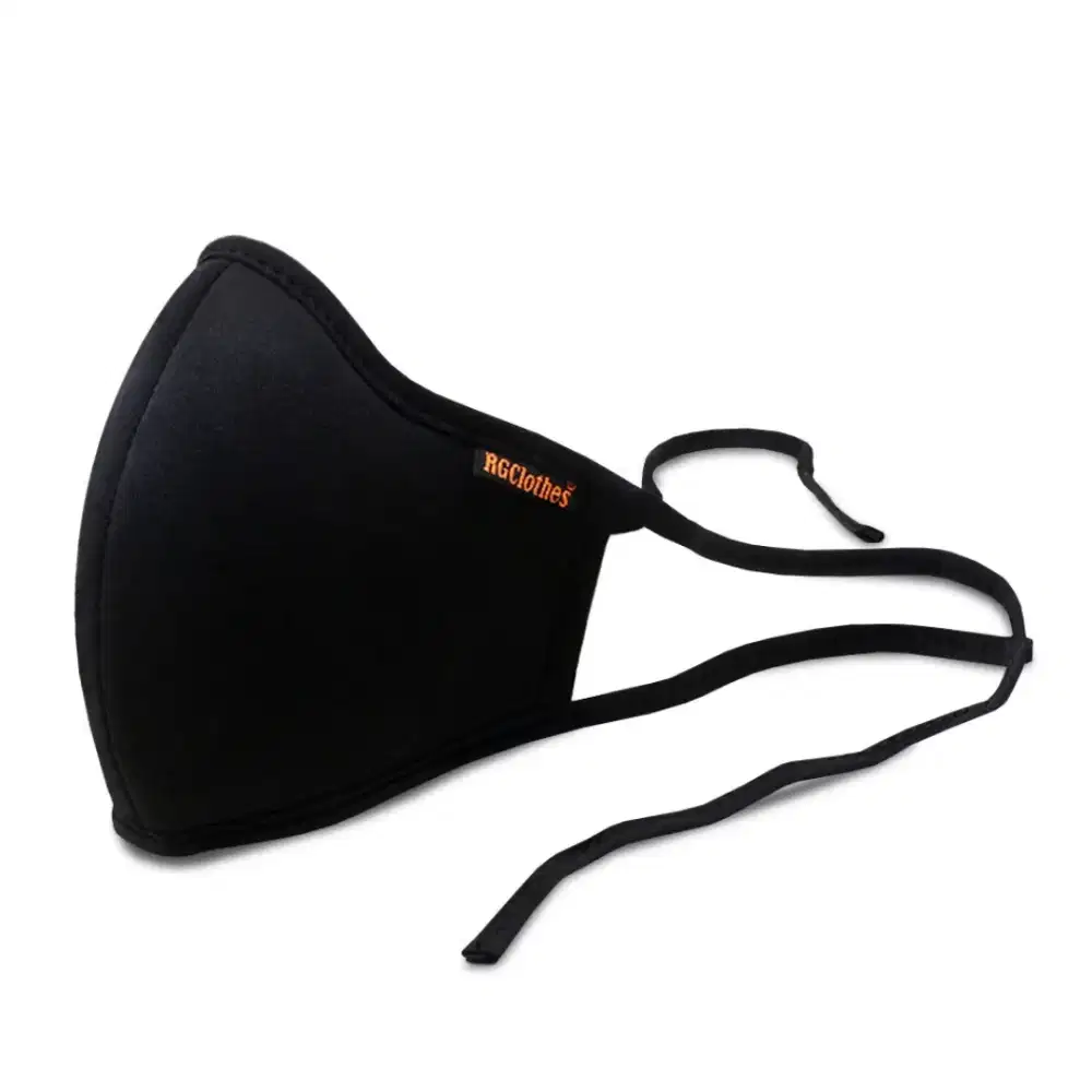 MASKER MOTOR KAIN TEBAL TALI KEBELAKANG KEPALA QTY 1 LUSIN