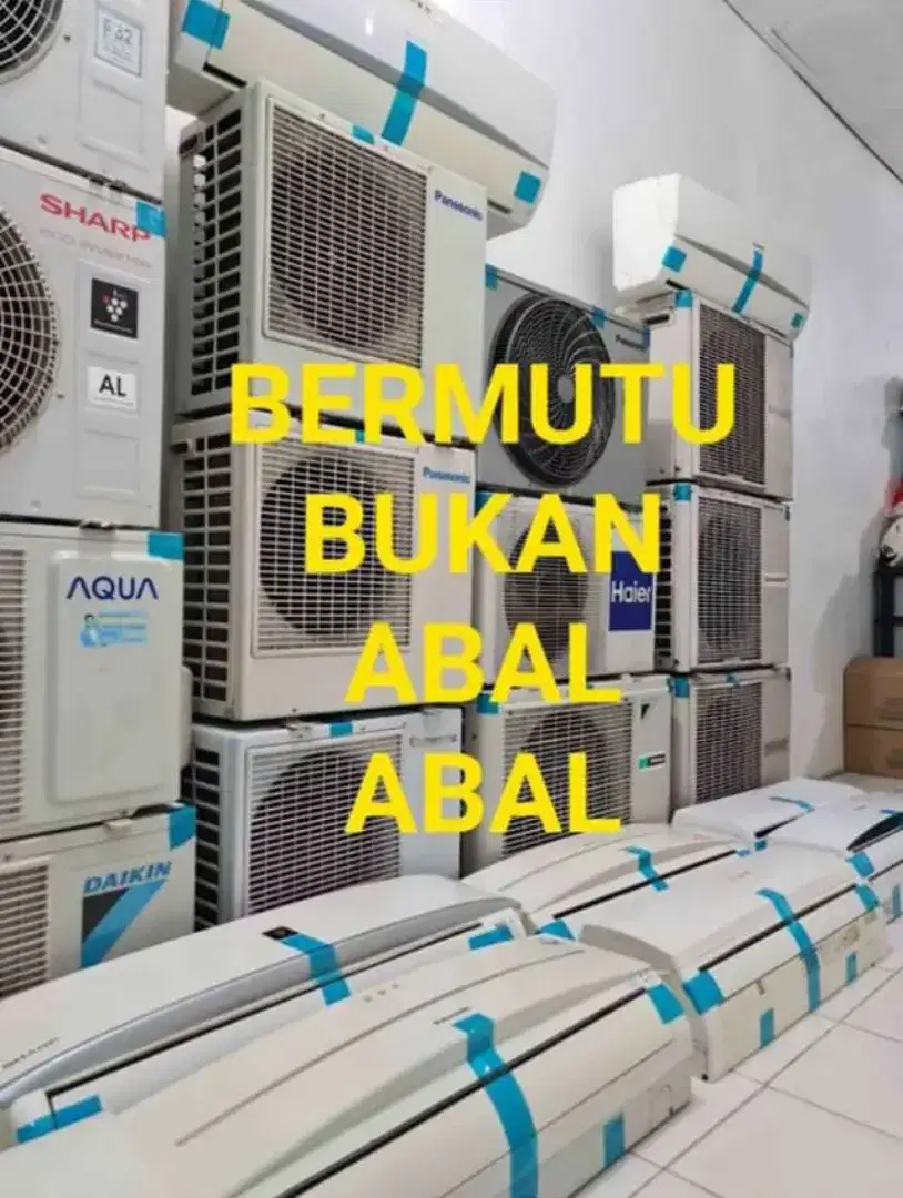 Lagi ada diskon AC second berkwalitas japan korea