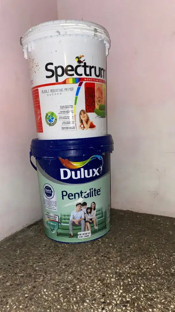 Cat Dinding Dulux Pentalite Antibac Lakestone