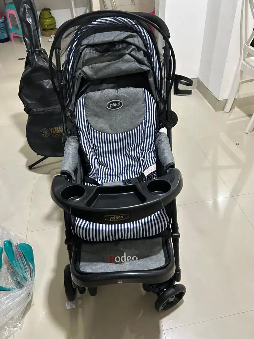 Stroller Pliko Rodeo bagus mulus baru di laundry