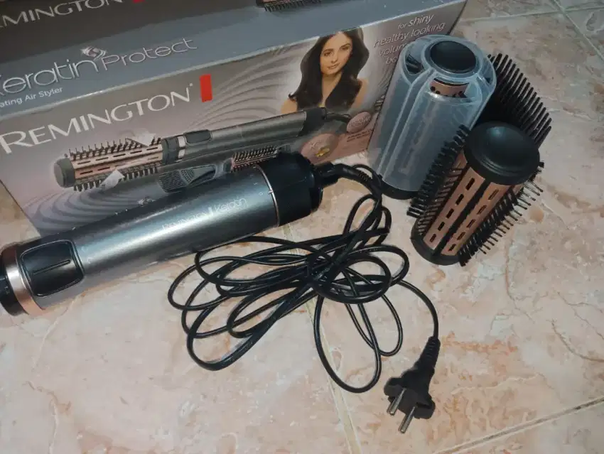 Catok rambut remington keratin