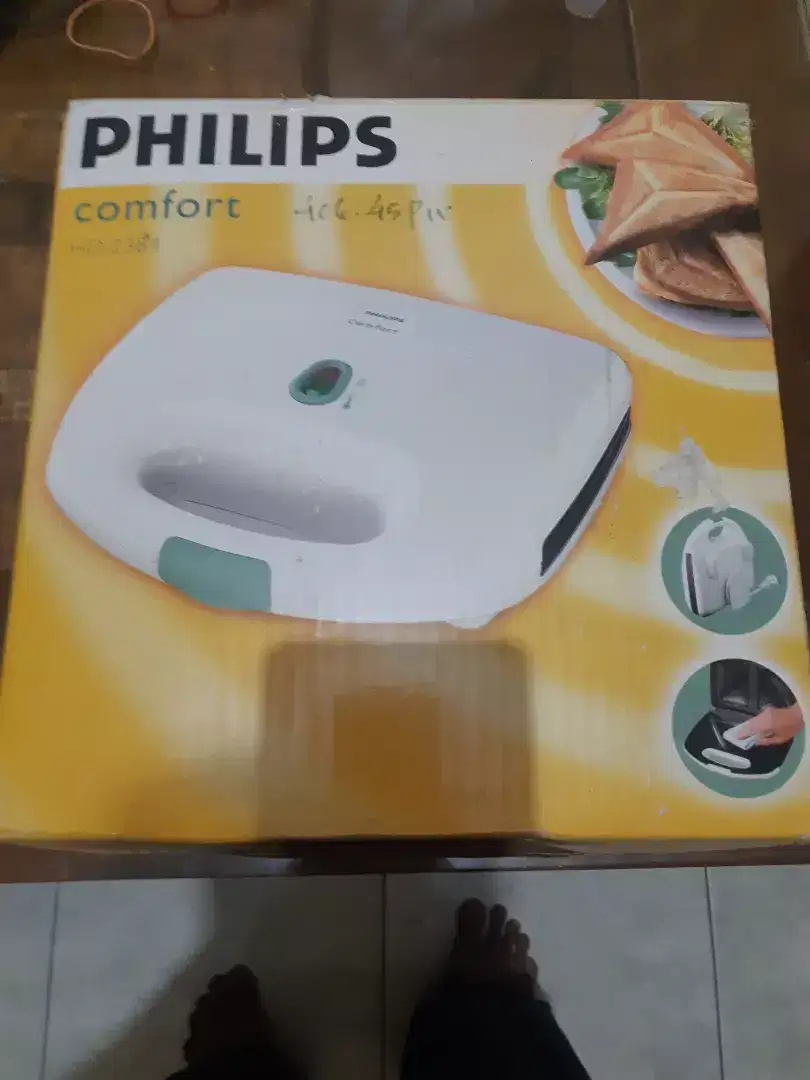 Pemanggang roti Philips 1 ( satu) unit saja GRATIS oven listrik