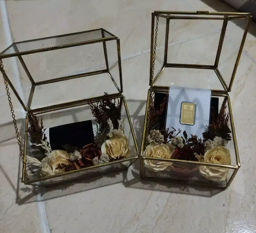 Kotak Mahar dan Kotak Cincin (Preloved)