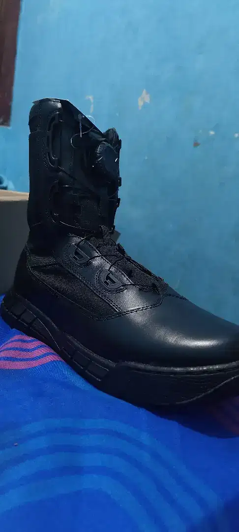 Sepatu pdl tni tali putar