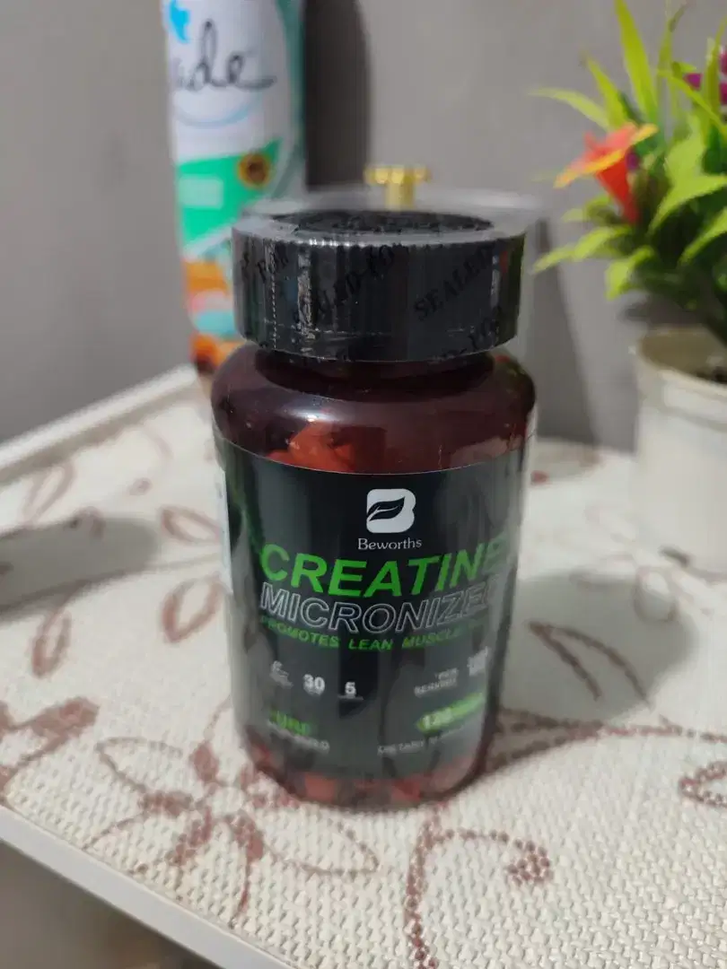 Suplement creatine 120 capsule (baru/segel)