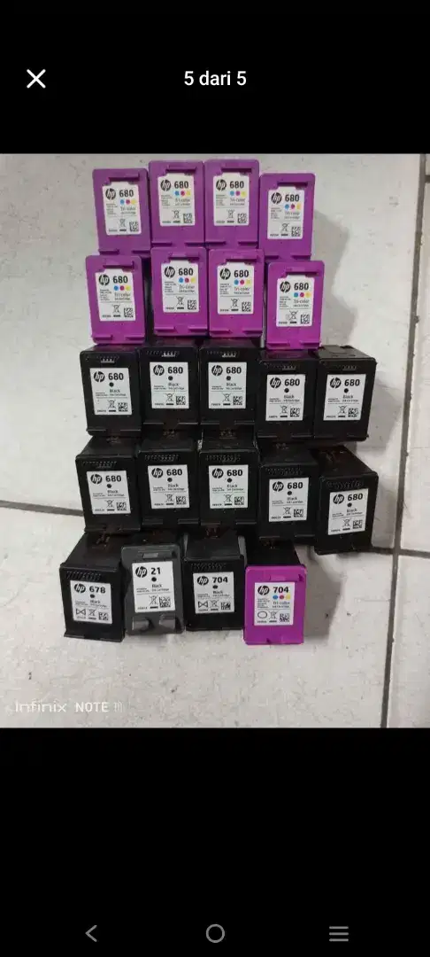 Jual beli Tinta cartridge Toner LaserJet Baru Maupun Bekas