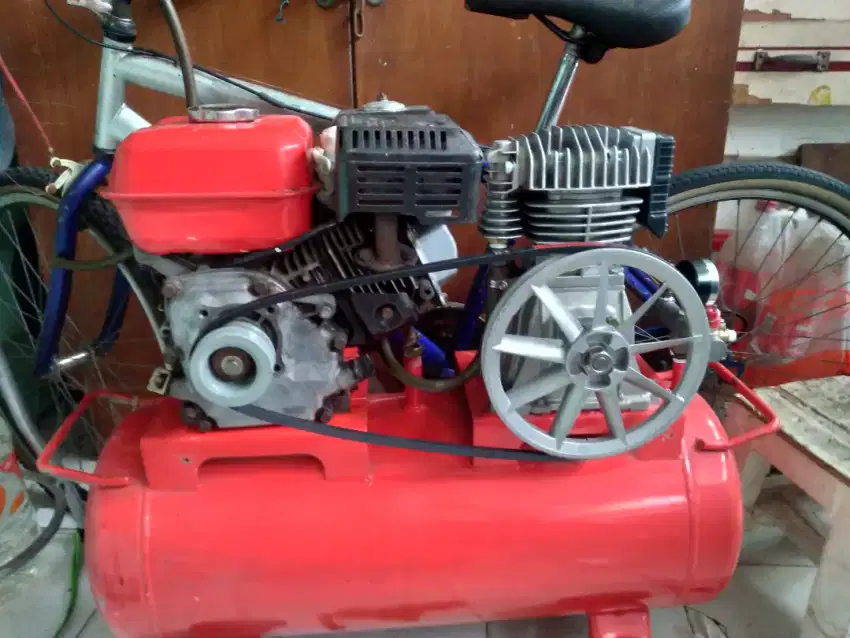 Jual kompresor angin 2 selinder mesin honda