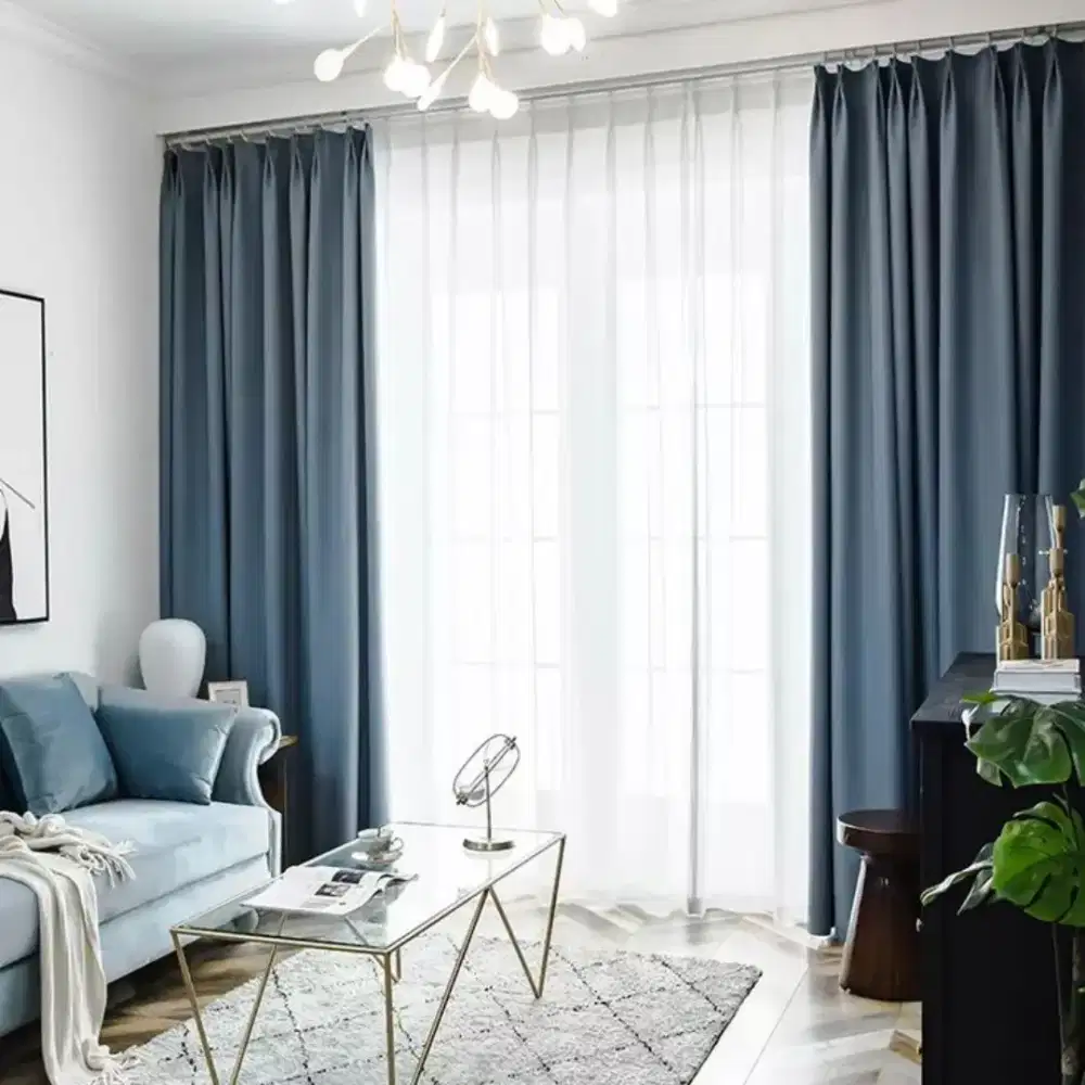 Gorden blackout import murah&menjual wallpaper dinding