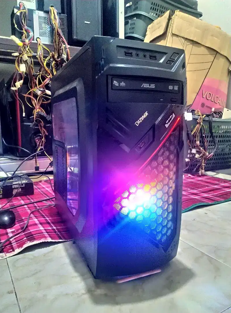 PC Multimedia Core i5 ram 8gb ssd Vga 2gb Casing RGb fan gress