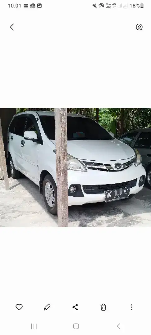 Xenia 1.3 Delux+ White 2012 AT Milik Sendiri Plat AG Tulungagung