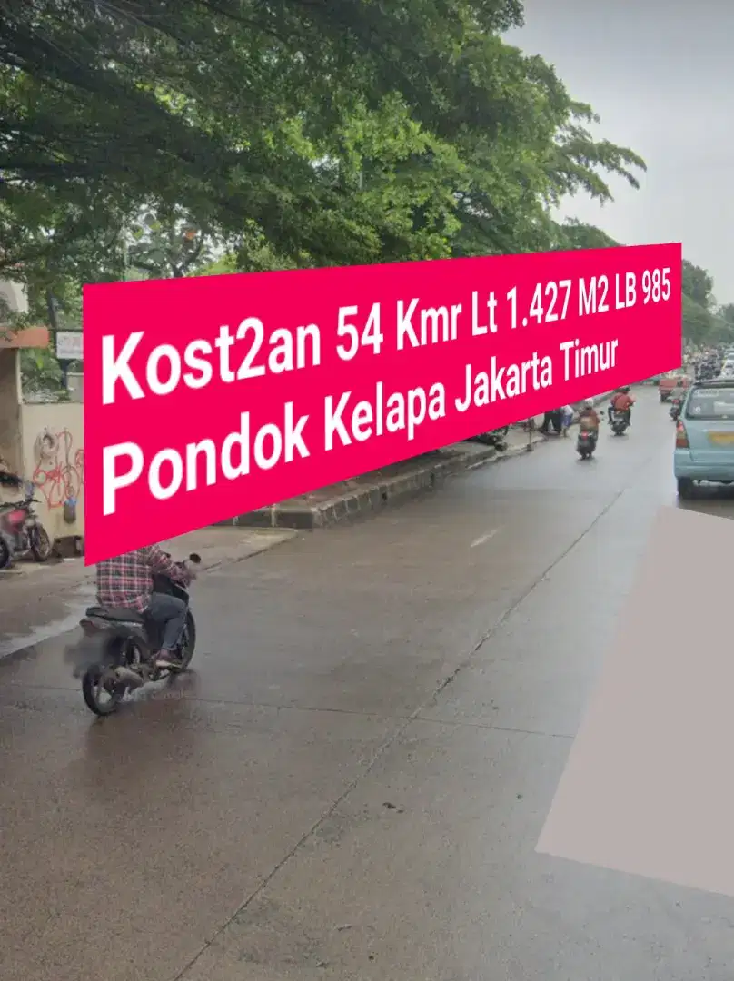 Kost 54 kmr pondok kelapa Jakarta Timur