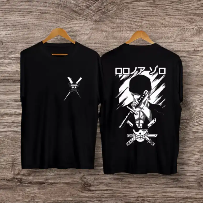 Kaos/T-shirt Distro Hitam XL