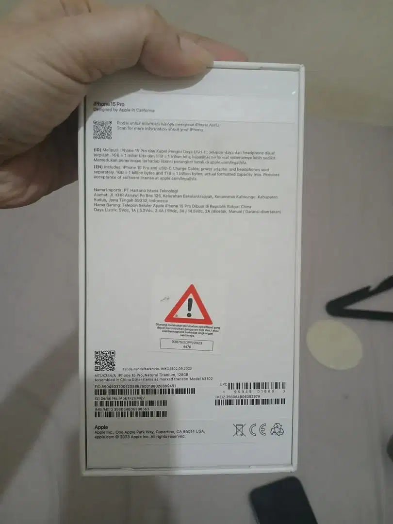 Iphone 15 pro masih muluss