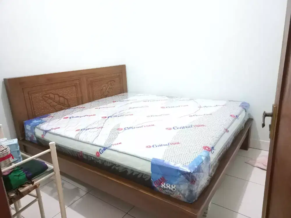 Tempat tidur springbed 1 sett