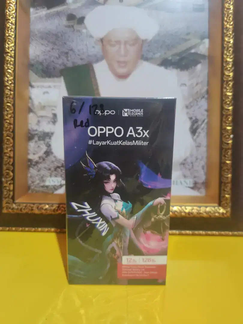 Oppo a3x BARU Ram 12gb (6+6)/128gb, hp kuat anti banting, layar kuat