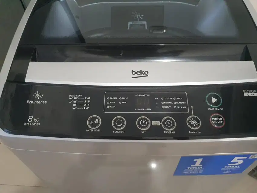 Mesin cuci 1 tabung Merk Beko 8kg