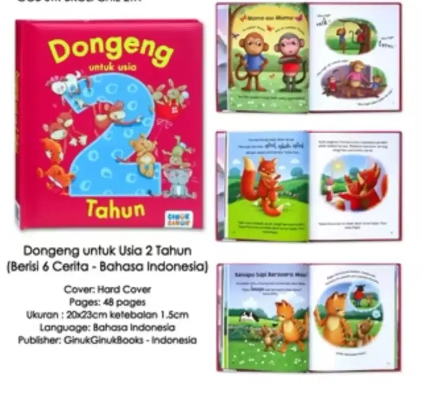 Dongeng untuk anak usia 2 dan 3 tahun