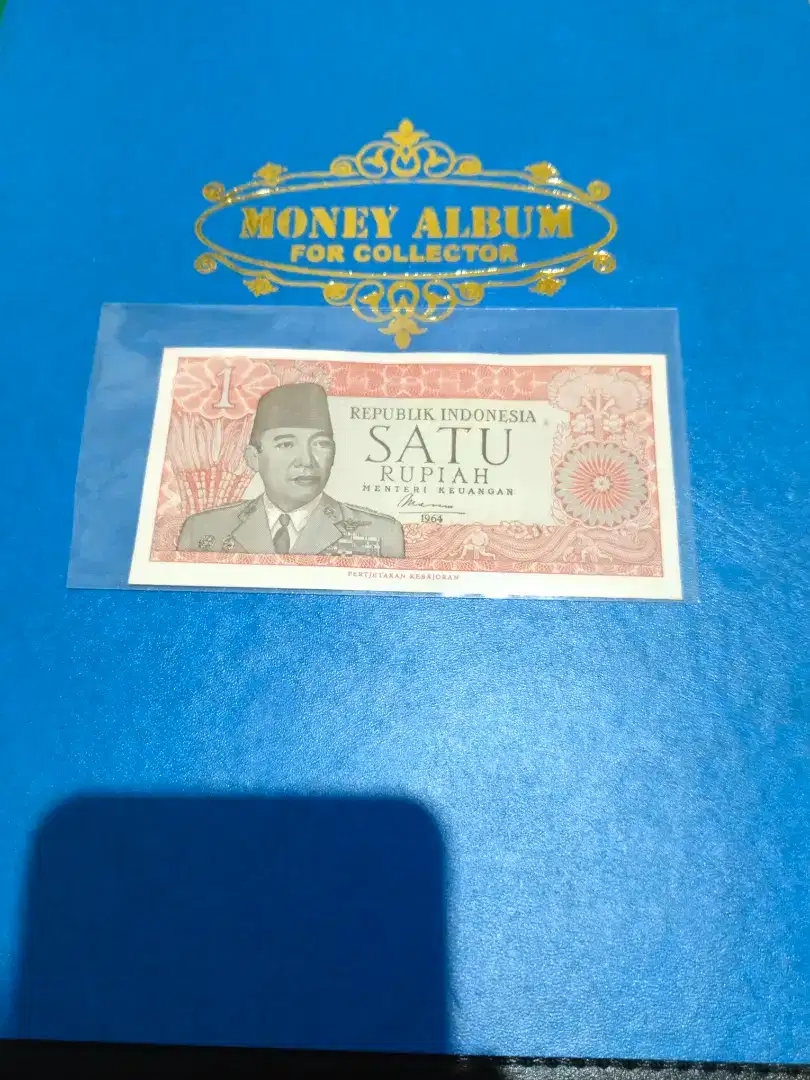 Uang Rp. 1 perak Soekarno