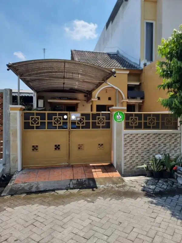 dijual rumah 1 lantai di taman pondok indah wiyung siap pakai