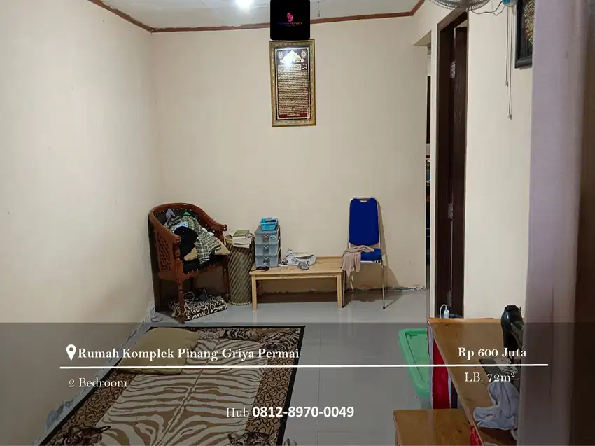 Dijual Rumah Komplek Pinang Griya Permai, Tangerang Kota