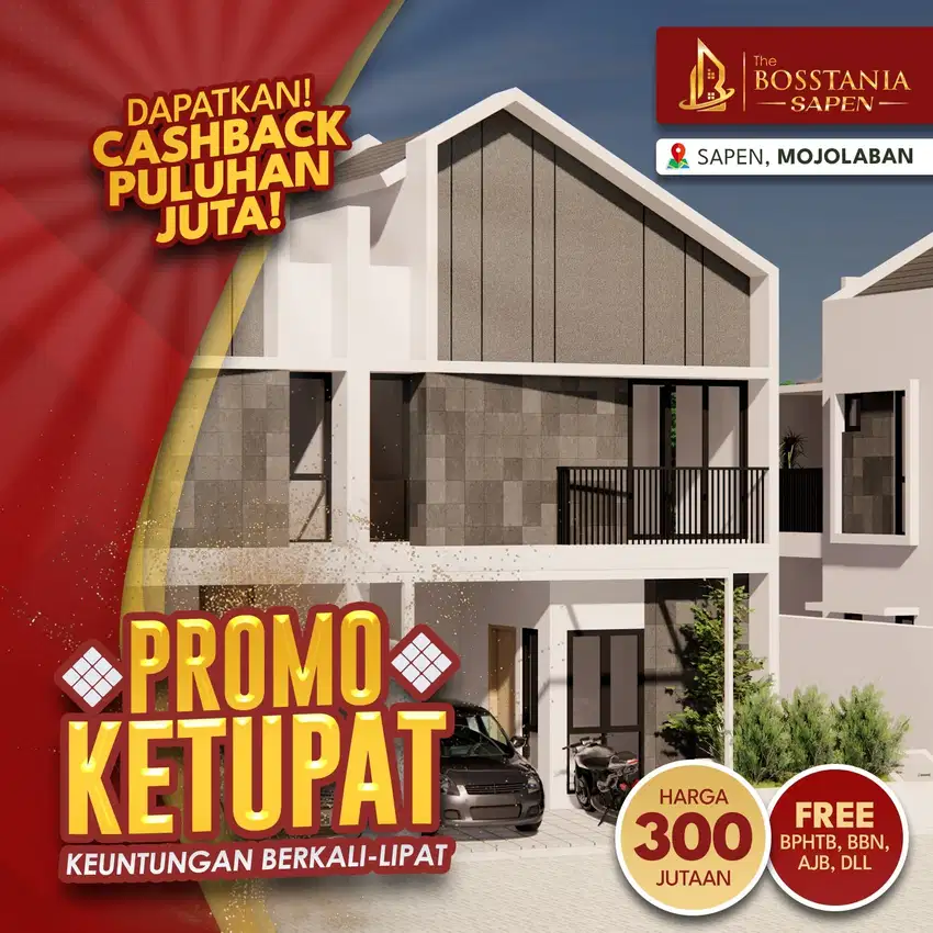 Rumah Murah Berkualitas dekat Kampus UNS Solo