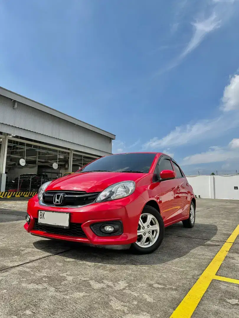 HONDA BRIO E 2018 M/T CANTIK