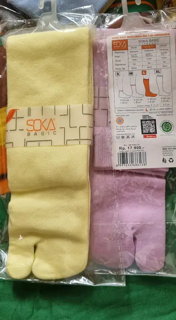 Kaos kaki Jempol SOKA BASIC