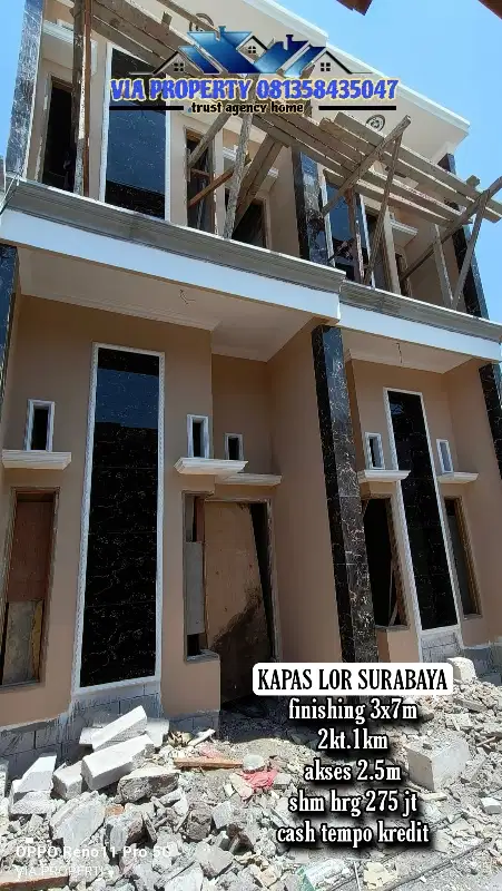 kapas lor surabaya rumah minimalis