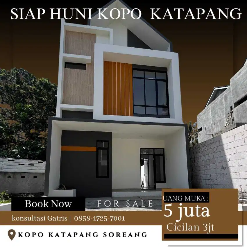 Rumah 2 Lantai di Bandung Selatan KATAPANG MARGAHAYU KOPO SOREANG