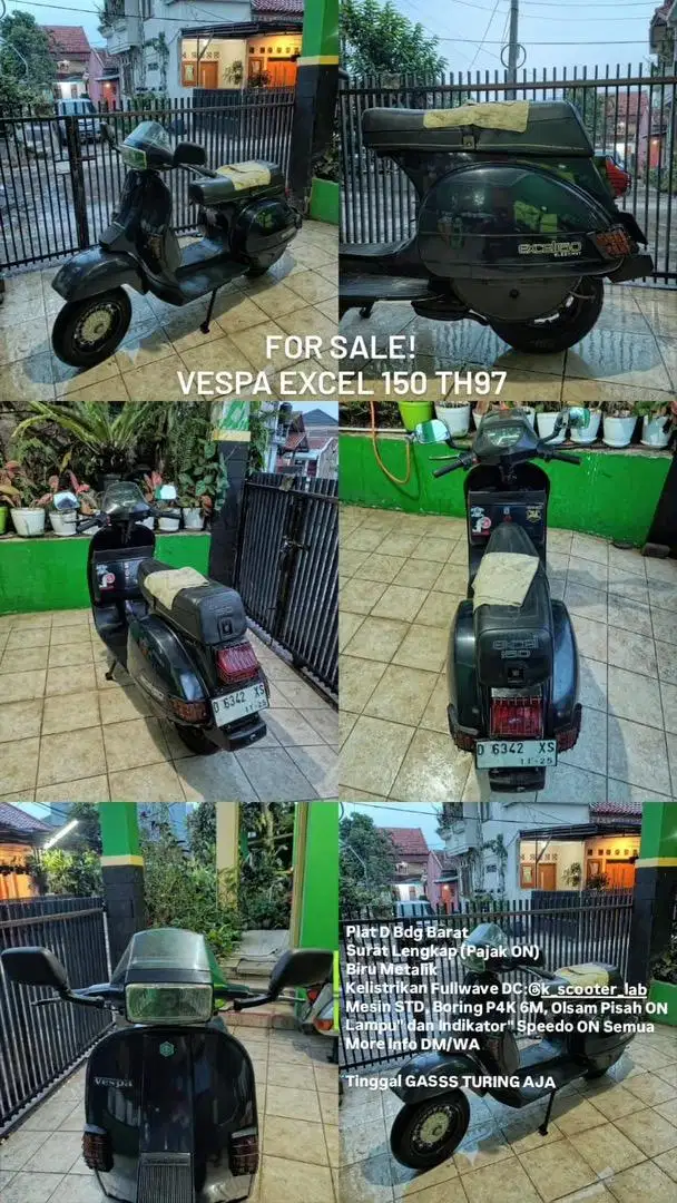 Vespa excel 150